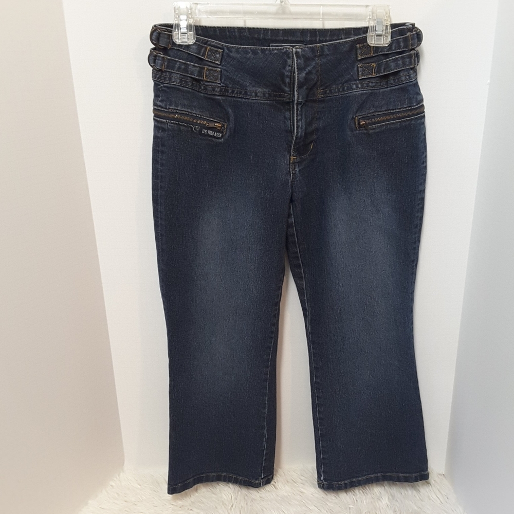 U S Polo Jean Capris sz 7/8
